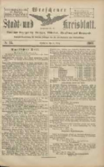 Wreschener Stadt und Kreisblatt: amtlicher Anzeiger f&uuml;r Wreschen, Miloslaw, Strzalkowo und Umgegend 1906.03.24 Nr35