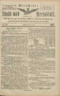 Wreschener Stadt und Kreisblatt: amtlicher Anzeiger für Wreschen, Miloslaw, Strzalkowo und Umgegend 1906.03.24 Nr35