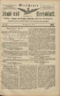 Wreschener Stadt und Kreisblatt: amtlicher Anzeiger f&uuml;r Wreschen, Miloslaw, Strzalkowo und Umgegend 1906.03.27 Nr36