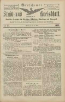 Wreschener Stadt und Kreisblatt: amtlicher Anzeiger für Wreschen, Miloslaw, Strzalkowo und Umgegend 1906.03.29 Nr37