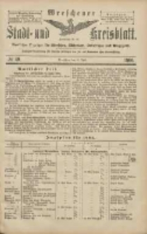 Wreschener Stadt und Kreisblatt: amtlicher Anzeiger für Wreschen, Miloslaw, Strzalkowo und Umgegend 1906.04.21 Nr46