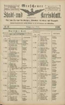 Wreschener Stadt und Kreisblatt: amtlicher Anzeiger f&uuml;r Wreschen, Miloslaw, Strzalkowo und Umgegend 1906.04.24 Nr47