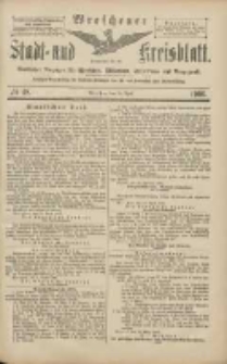 Wreschener Stadt und Kreisblatt: amtlicher Anzeiger für Wreschen, Miloslaw, Strzalkowo und Umgegend 1906.04.26 Nr48