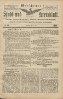 Wreschener Stadt und Kreisblatt: amtlicher Anzeiger f&uuml;r Wreschen, Miloslaw, Strzalkowo und Umgegend 1906.05.08 Nr53
