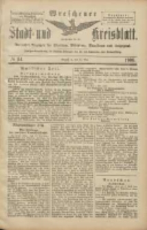 Wreschener Stadt und Kreisblatt: amtlicher Anzeiger f&uuml;r Wreschen, Miloslaw, Strzalkowo und Umgegend 1906.05.10 Nr54
