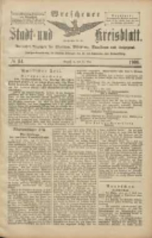 Wreschener Stadt und Kreisblatt: amtlicher Anzeiger für Wreschen, Miloslaw, Strzalkowo und Umgegend 1906.05.10 Nr54