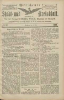 Wreschener Stadt und Kreisblatt: amtlicher Anzeiger f&uuml;r Wreschen, Miloslaw, Strzalkowo und Umgegend 1906.05.15 Nr56