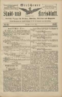 Wreschener Stadt und Kreisblatt: amtlicher Anzeiger für Wreschen, Miloslaw, Strzalkowo und Umgegend 1906.05.31 Nr63