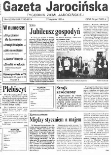 Gazeta Jarocińska 1995.01.27 Nr4(226)