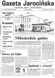 Gazeta Jarocińska 1995.02.10 Nr6(228)