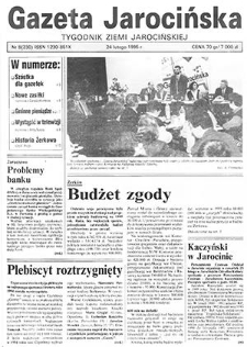 Gazeta Jarocińska 1995.02.24 Nr8(230)