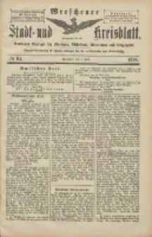 Wreschener Stadt und Kreisblatt: amtlicher Anzeiger für Wreschen, Miloslaw, Strzalkowo und Umgegend 1906.06.02 Nr64