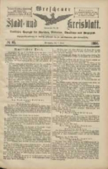 Wreschener Stadt und Kreisblatt: amtlicher Anzeiger f&uuml;r Wreschen, Miloslaw, Strzalkowo und Umgegend 1906.06.07 Nr65