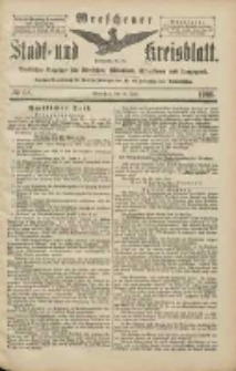 Wreschener Stadt und Kreisblatt: amtlicher Anzeiger f&uuml;r Wreschen, Miloslaw, Strzalkowo und Umgegend 1906.06.14 Nr68