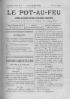 Le Pot-au-feu: journal de cuisine pratique et d'economie domestique. 1895 An.3 No.6