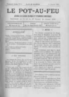 Le Pot-au-feu: journal de cuisine pratique et d'economie domestique. 1895 An.3 No.13