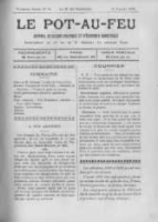 Le Pot-au-feu: journal de cuisine pratique et d'economie domestique. 1895 An.3 No.14