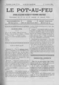 Le Pot-au-feu: journal de cuisine pratique et d'economie domestique. 1895 An.3 No.19