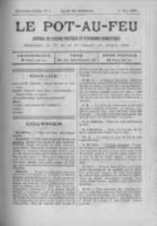 Le Pot-au-feu: journal de cuisine pratique et d'economie domestique. 1896 An.4 No.9