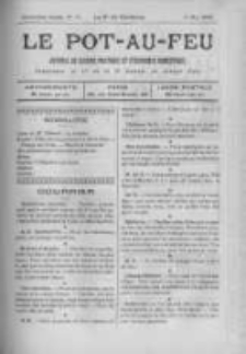 Le Pot-au-feu: journal de cuisine pratique et d'economie domestique. 1896 An.4 No.10