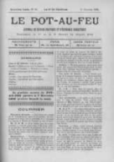 Le Pot-au-feu: journal de cuisine pratique et d'economie domestique. 1896 An.4 No.20