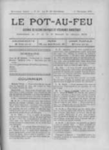 Le Pot-au-feu: journal de cuisine pratique et d'economie domestique. 1896 An.4 No.23