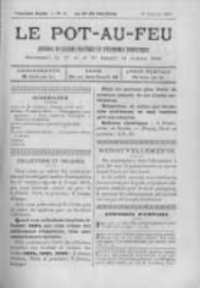 Le Pot-au-feu: journal de cuisine pratique et d'economie domestique. 1897 An.5 No.13