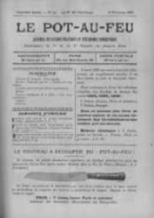 Le Pot-au-feu: journal de cuisine pratique et d'economie domestique. 1897 An.5 No.22