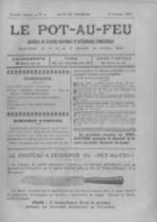Le Pot-au-feu: journal de cuisine pratique et d'economie domestique. 1898 An.6 No.2