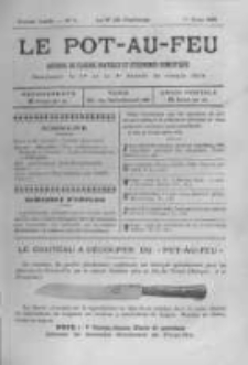 Le Pot-au-feu: journal de cuisine pratique et d'economie domestique. 1898 An.6 No.5