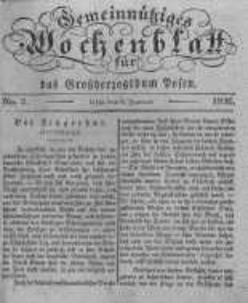 Gemeinnütziges Wochenblatt für das Grossherzogthum Posen. 1836.01.08 No.2