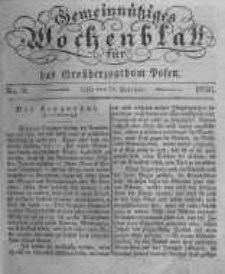 Gemeinnütziges Wochenblatt für das Grossherzogthum Posen. 1836.02.26 No.9