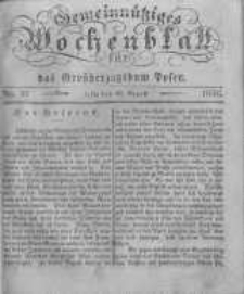 Gemeinnütziges Wochenblatt für das Grossherzogthum Posen. 1836.08.26 No.35