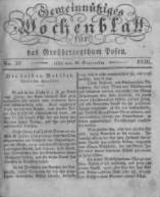 Gemeinnütziges Wochenblatt für das Grossherzogthum Posen. 1836.09.16 No.38