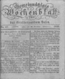 Gemeinnütziges Wochenblatt für das Grossherzogthum Posen. 1836.10.14 No.42