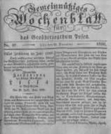 Gemeinnütziges Wochenblatt für das Grossherzogthum Posen. 1836.11.25 No.48