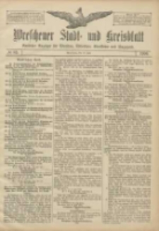Wreschener Stadt und Kreisblatt: amtlicher Anzeiger f&uuml;r Wreschen, Miloslaw, Strzalkowo und Umgegend 1906.07.19 Nr83