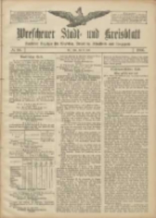 Wreschener Stadt und Kreisblatt: amtlicher Anzeiger für Wreschen, Miloslaw, Strzalkowo und Umgegend 1906.07.31 Nr88