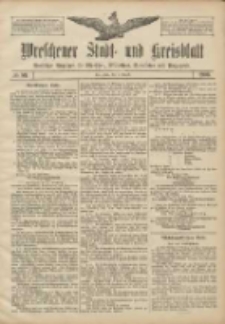 Wreschener Stadt und Kreisblatt: amtlicher Anzeiger f&uuml;r Wreschen, Miloslaw, Strzalkowo und Umgegend 1906.08.02 Nr89