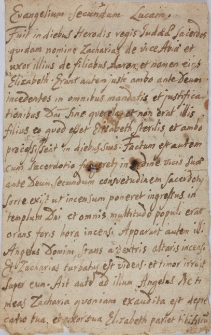 Evangelium secundum Lucam