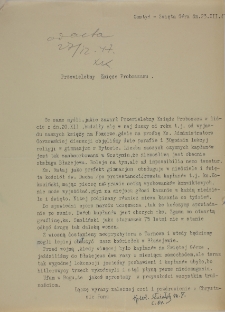 List ks. superiora Służałka do ks. proboszcza w Błażejewie 23.12.1947