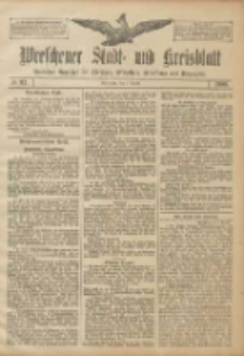 Wreschener Stadt und Kreisblatt: amtlicher Anzeiger f&uuml;r Wreschen, Miloslaw, Strzalkowo und Umgegend 1906.08.09 Nr92