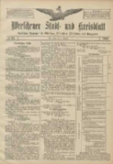 Wreschener Stadt und Kreisblatt: amtlicher Anzeiger f&uuml;r Wreschen, Miloslaw, Strzalkowo und Umgegend 1906.08.14 Nr94