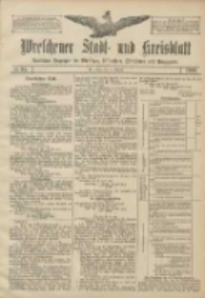 Wreschener Stadt und Kreisblatt: amtlicher Anzeiger für Wreschen, Miloslaw, Strzalkowo und Umgegend 1906.08.14 Nr94