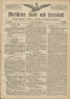 Wreschener Stadt und Kreisblatt: amtlicher Anzeiger f&uuml;r Wreschen, Miloslaw, Strzalkowo und Umgegend 1906.08.30 Nr101