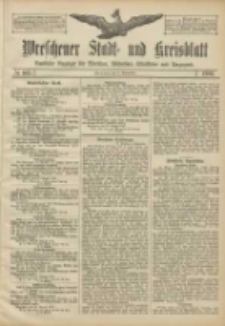 Wreschener Stadt und Kreisblatt: amtlicher Anzeiger f&uuml;r Wreschen, Miloslaw, Strzalkowo und Umgegend 1906.09.08 Nr105