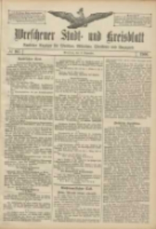 Wreschener Stadt und Kreisblatt: amtlicher Anzeiger f&uuml;r Wreschen, Miloslaw, Strzalkowo und Umgegend 1906.09.13 Nr107