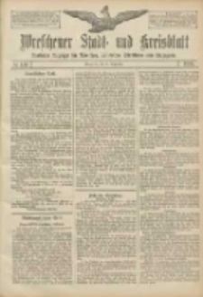 Wreschener Stadt und Kreisblatt: amtlicher Anzeiger f&uuml;r Wreschen, Miloslaw, Strzalkowo und Umgegend 1906.09.20 Nr110