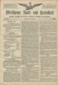 Wreschener Stadt und Kreisblatt: amtlicher Anzeiger für Wreschen, Miloslaw, Strzalkowo und Umgegend 1906.09.29 Nr114