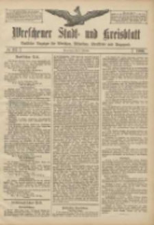 Wreschener Stadt und Kreisblatt: amtlicher Anzeiger für Wreschen, Miloslaw, Strzalkowo und Umgegend 1906.10.06 Nr117